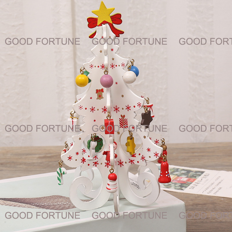 Christmas Wooden Decor Tree