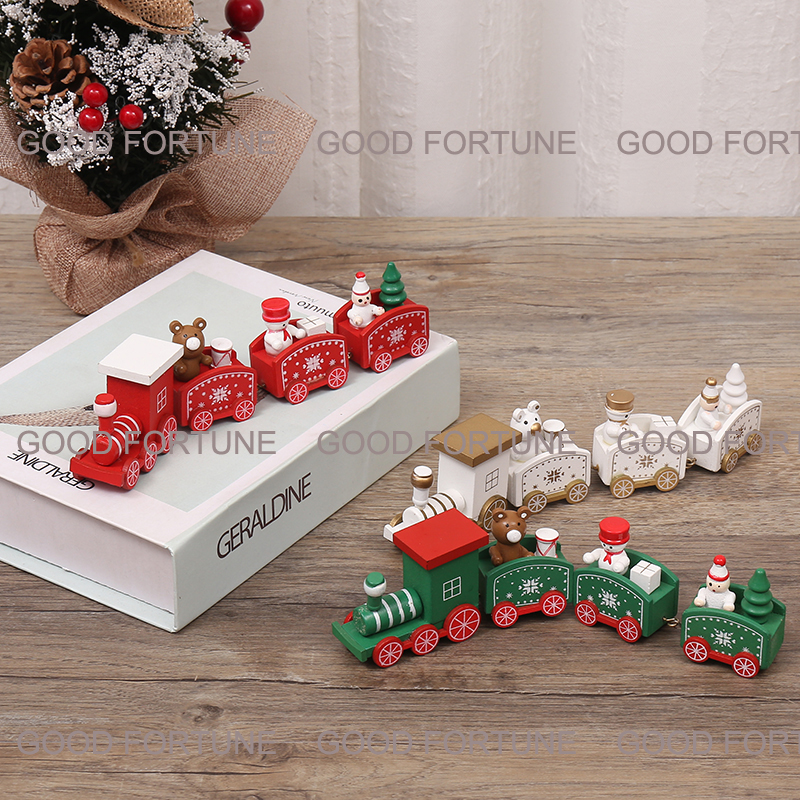 Christmas Wooden Train