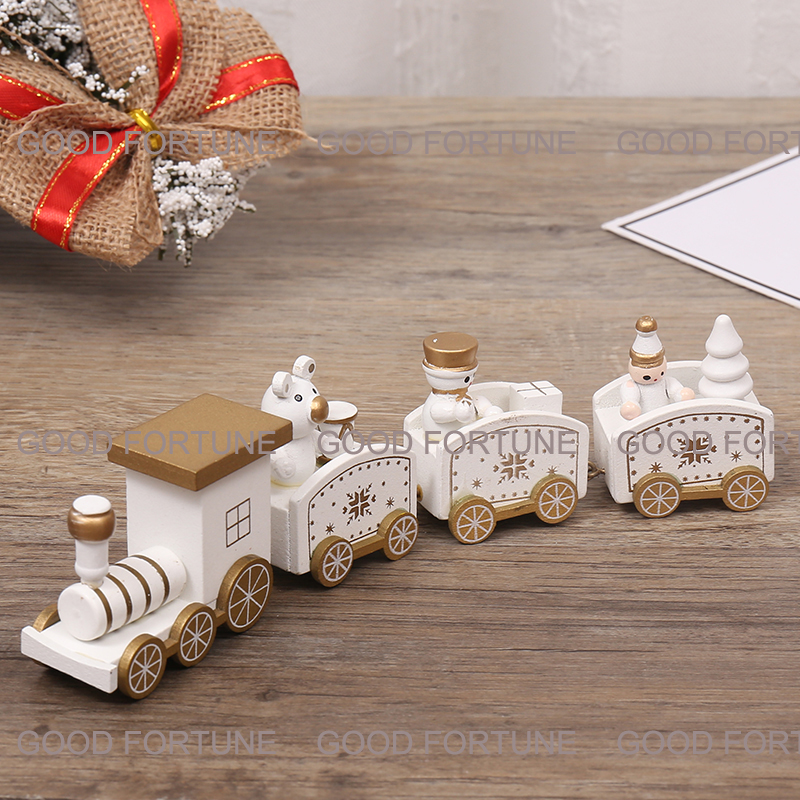 Christmas Wooden Train