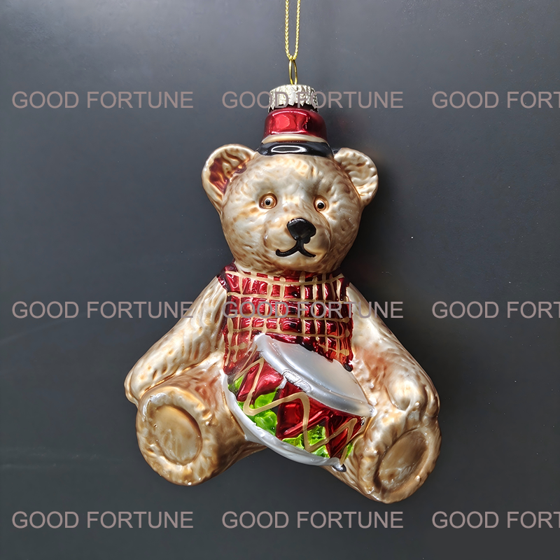 Christmas Tree Hanging Ornament Glass Decor