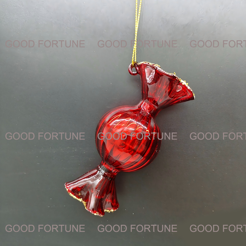 Christmas Tree Hanging Ornament Glass Decor